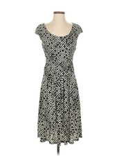 Chaps Women Black Casual Dress S