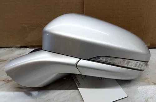 2015-2017 Ford Fusion Right Passenger Side View Power Mirror Door Silver Oem