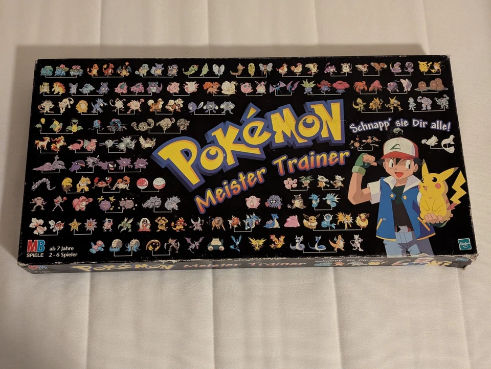Pokémon Meister Trainer (2000) - Gesellschaftsspiel, Brettspiel - MB Spiele - Bild 2 von 4
