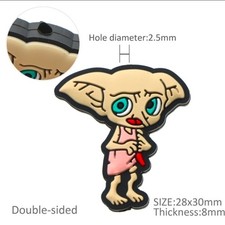 1 pc. Silicone Focal Bead, Beadable accessories Wizard Magic House Elf 1231630