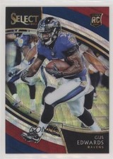 2018 Panini Select Field Level Tri-Color Prizm 47/99 Gus Edwards #220 0pl