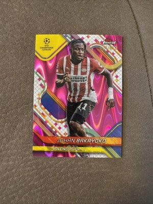 Johan Bakayoko PSV Eindhoven /150 Numbered Topps Chrome UCC