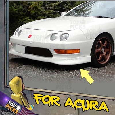 Fits 98-01 Acura Integra JDM Type-R Style Front Bumper Chin Lip Spoiler Body Kit