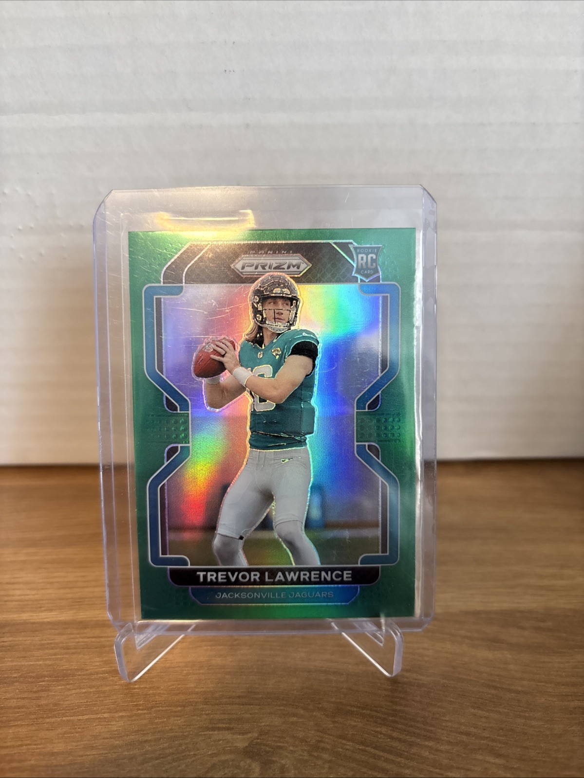 2021 Panini Prizm - Rookie Trevor Lawrence #331 Green Prizm (RC)