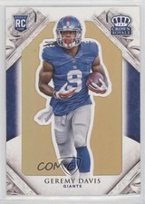 2015 Panini Crown Royale Rookie Gold 57/99 Geremy Davis #140 4nm
