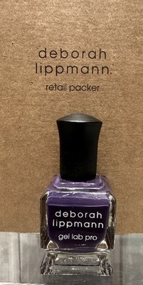 Deborah Lippmann Nail Polish  Purple Haze  15mL NEW NO BOX Purple Gel Lab