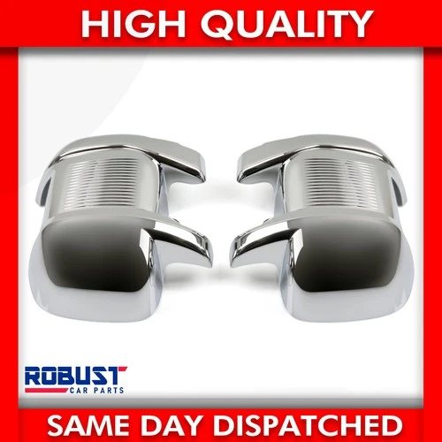 FOR FIAT DUCATO VAUXHALL MOVANO CHROME WING MIRROR COVER PROTECTORS 2025 ONWARDS