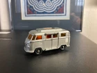 Vintage 1967 Lesney Matchbox #34 Volkswagen Bus Camper Low Top Opening Doors