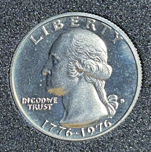 1776 - 1976 S PROOF SILVER WASHINGTON QUARTER
