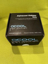 alphacool eisbaer solo 2600 rpm pump block chrome