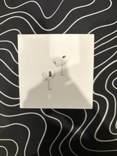 Apple AirPods Pro 2nd Gen MagSafe Case, Noise Cancellation, Bluetooth, White