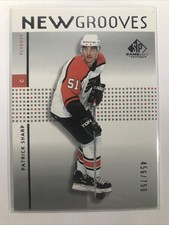 Patrick Sharp 2002-03 SP Game Used New Grooves #88 ROOKIE RC SP FLYERS /750