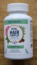 NEW - Vital Nutritive Vital Hair Complex 60 Veg Capsules  100  Free Shipping