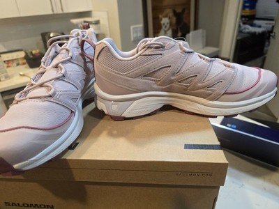 Salomon XT-6 Expanse LTR Leather Sneakers L47574400 Cloud Gray