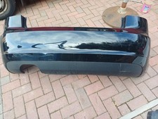 AUDI A3  REAR BUMPER 3DOOR HATCHBACK BLACK 2009  SEE PHOTOS