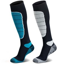 Unisex Knee High Merino Wool Ski Snowboard Socks - Cushioned, Warm  Comfortable