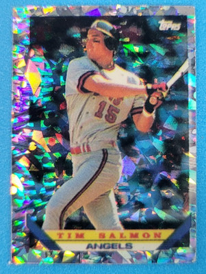 Tim Salmon 1993 Topps Micro Prism Foil #20 Ice