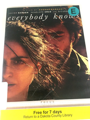 Everybody Knows DVD Ships Same Day With Tracking
