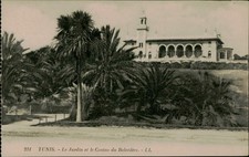 B577 Tunisia Tunis jardin et Casino du Belvedere