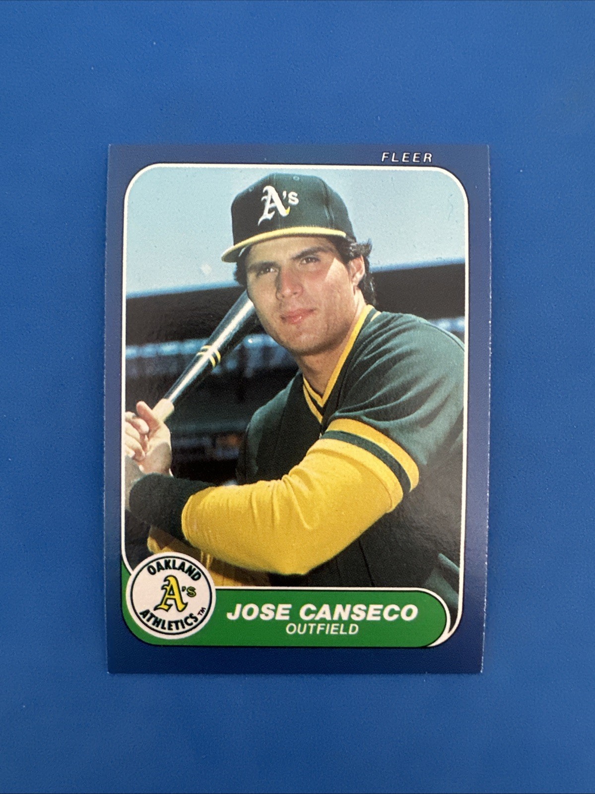 1986 Fleer Update - Jose Canseco #U-20 (RC). NM. Free Shipping!