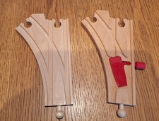 Brio Weichen (10 Stück) und Kreuzungen (3 Stück)