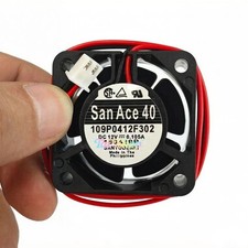 1 Pc. New 109P0412F302 Cooling Fan 4028 DC12V 0.105A 4CM 2Pin
