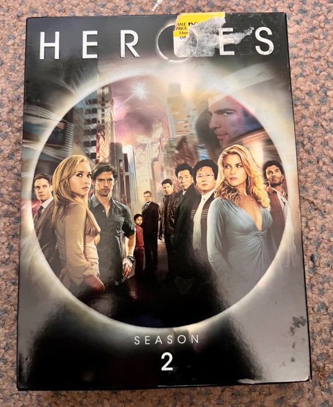 heros season 2 dvd set