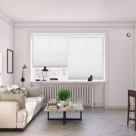 Mainstays Light Filtering Honeycomb Cellular Shade White 47 