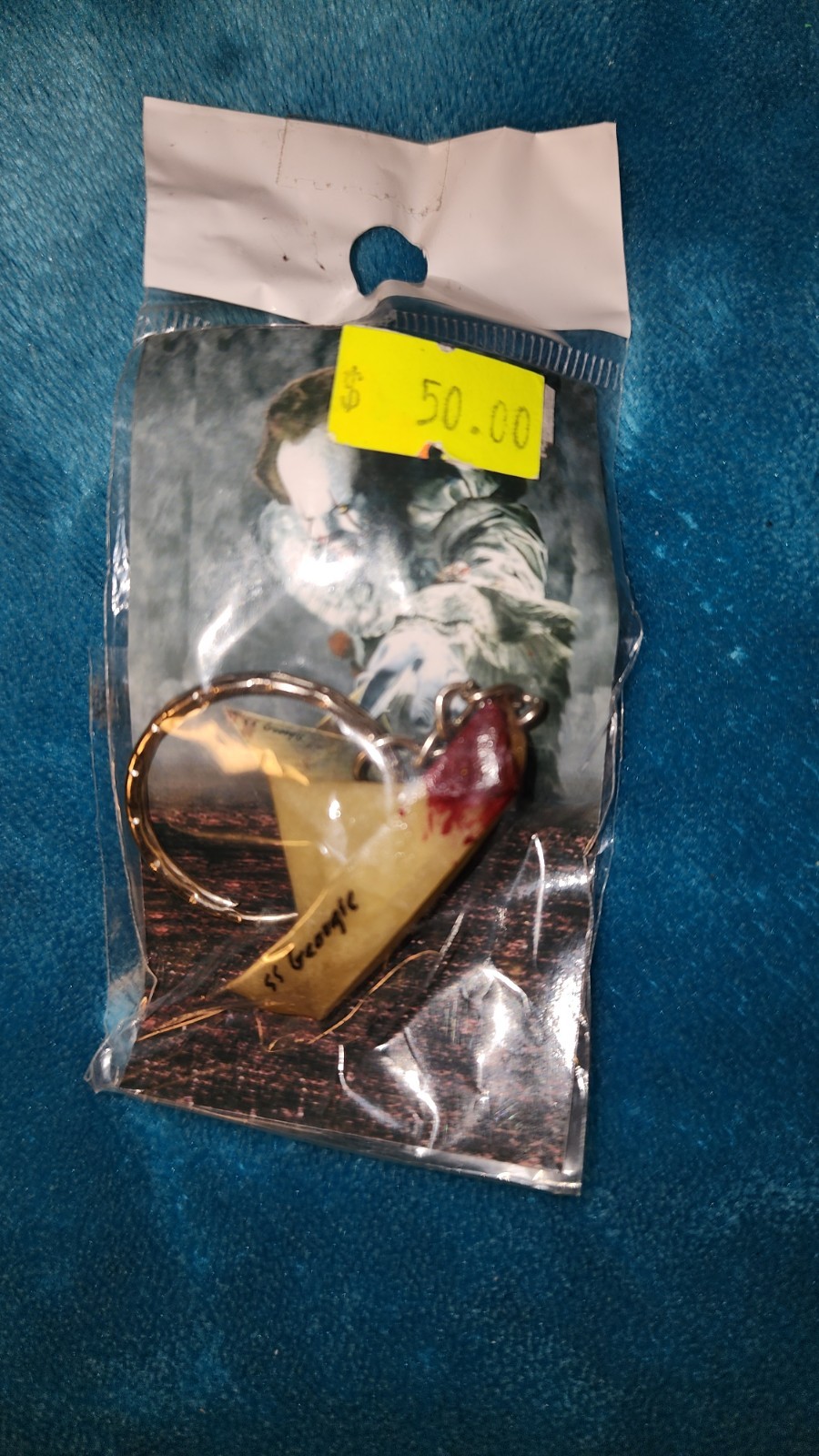 Llavero barco Pennywise Georgie IT raro