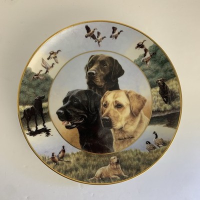 The Porcelain Gallery 2333 Labradors Duck Hunting 8 