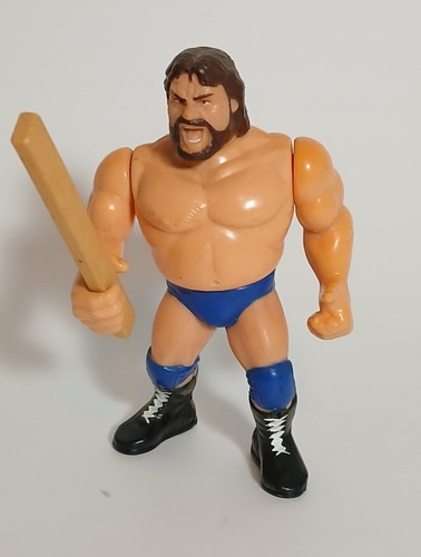 WWF Hasbro Hacksaw Jim Duggan w 2x4 Wrestling Acti...