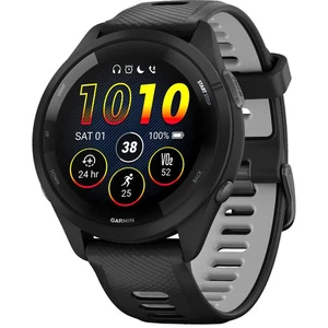 Garmin Forerunner 265 Music HRM With GPS Watch Black Running Mens Womens