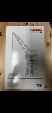 Märklin Kran 7051 ferngesteuerter Drehkran Hebemagnet und Stellpult Spur H0/ OVP