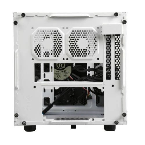 Thermaltake Core V1 Snow Edition (White) Mini ITX Cube Case ( CA-1B8-00S6WN-01) - Image 4 of 4