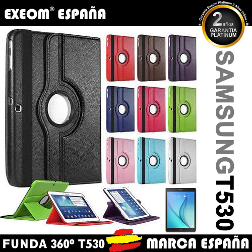 PARA TABLET SAMSUNG GALAXY TAB 4 10" GIRATORIA 360º T530 T531 MARCA ESPAÑA | eBay