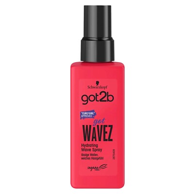 got2b got Wavez Hydrating 150ml Wave Spray lässige Wellen welches Haar Curly