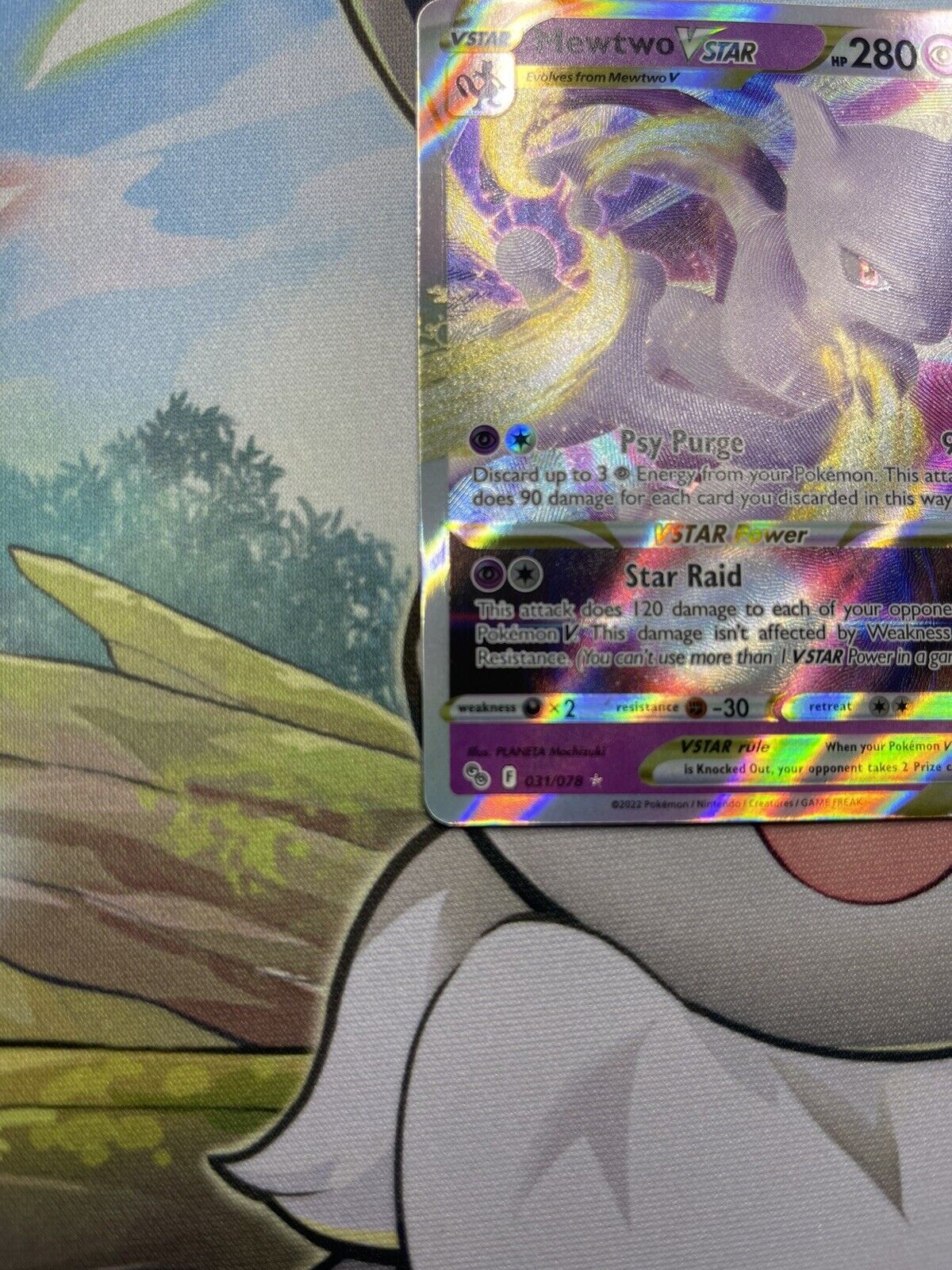 Pokemon Go Mewtwo Vstar #31/78 Holo Trading Card – Rotterdam Comics