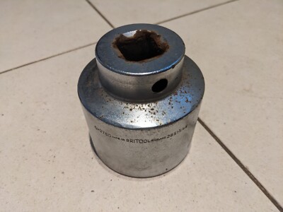 2 BS, 1-3/4 W Whitworth Britool GH2760 1'' Drive  6 point impact socket