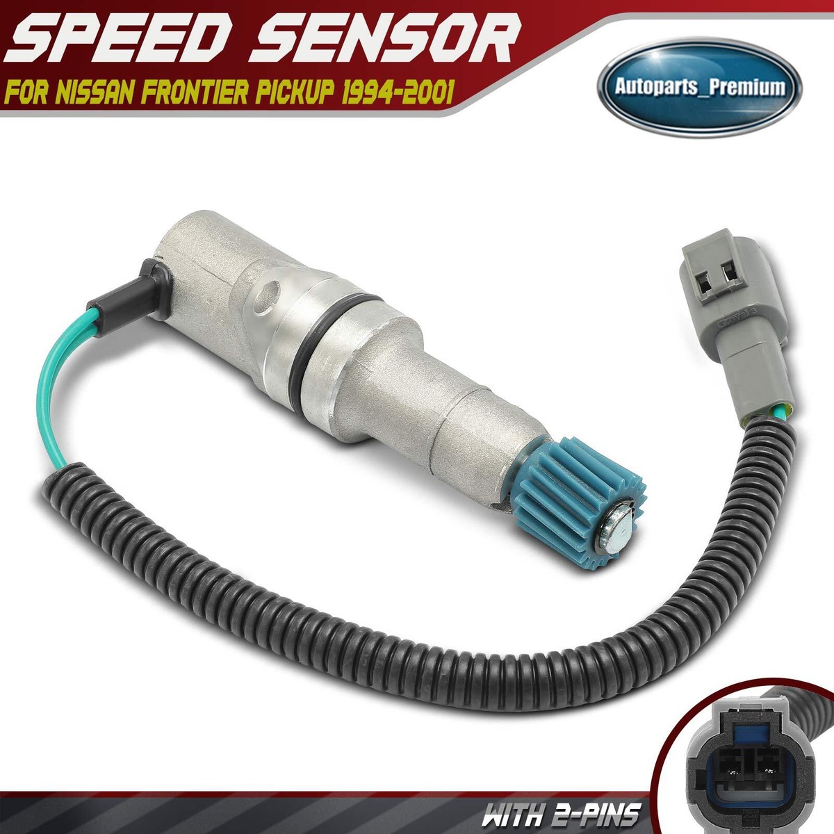 ひー Vehicle Nissan D21 Frontier Pickup 2.4L Transmission Speed Sensor