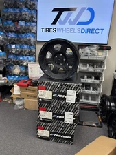 Set 4 Pro Comp PA89 Kore 17x9 5x4.5 Flat Black Wheels 17" -6mm Rims Fits Toyota