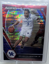 Brandon Boston Jr. RC Rookie #24 2021 Prizm Draft Picks Pink Circle Prizm UK NBA