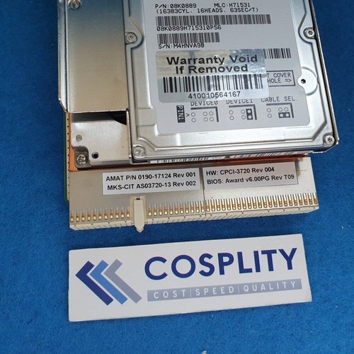 AMAT 0190-17124 SBC P850MHZ, 3U CPCI, ETCH SOFTWARE - Picture 3 of 3