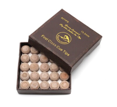 5 St. Billard Zubehör Schichtleder Klebeleder Queueleder First Class 13,5mm (H)