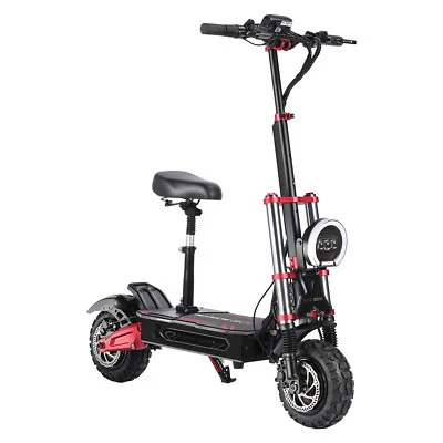Electric Scooter for Adult 6000W Dual Motor 55MPH 60V 38AH Folding Fast EscootyD - Image 1 of 4
