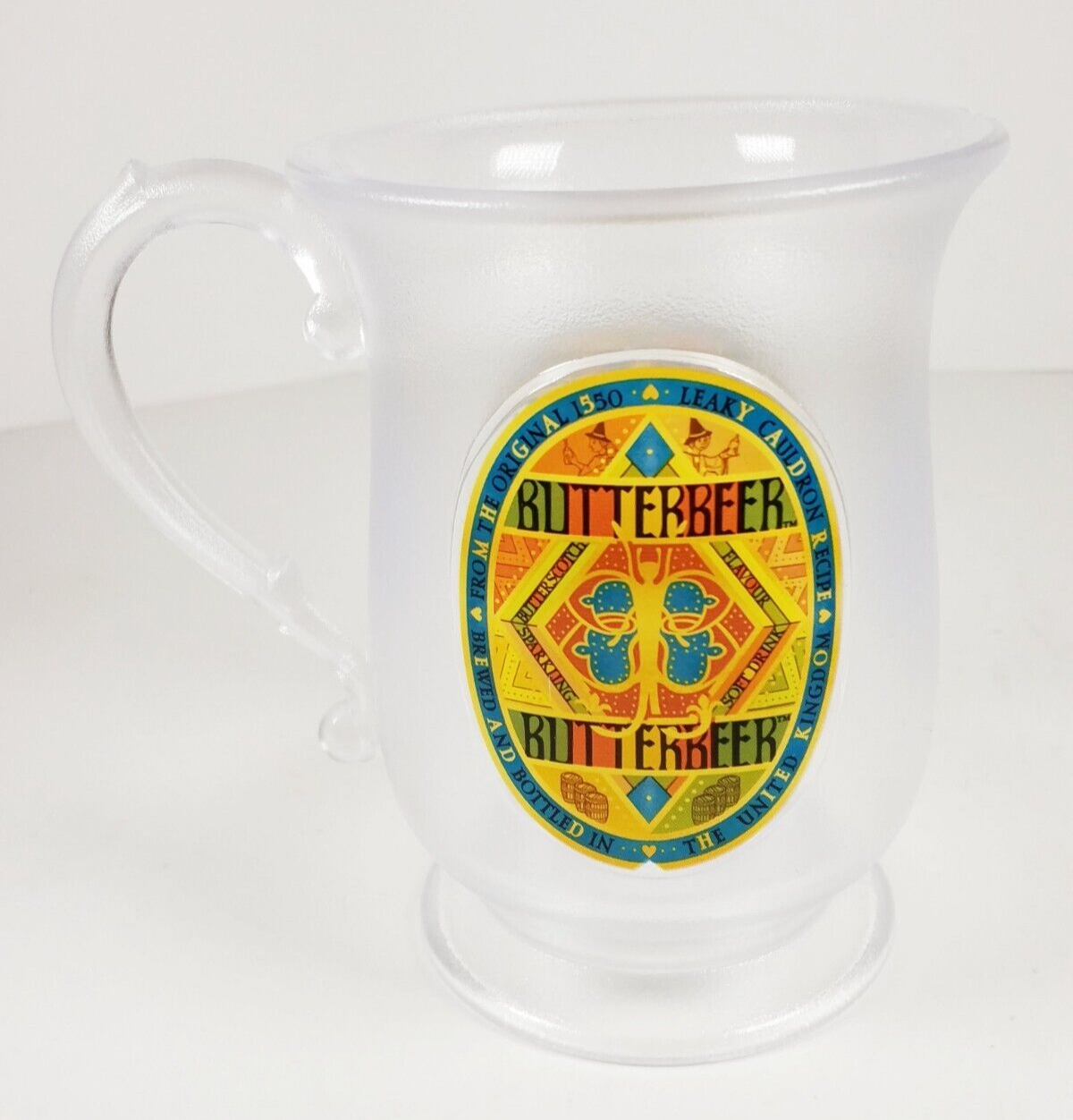 Harry Potter Butterbeer Plastic Souvenir Mug Leaky Cauldron Butter Beer