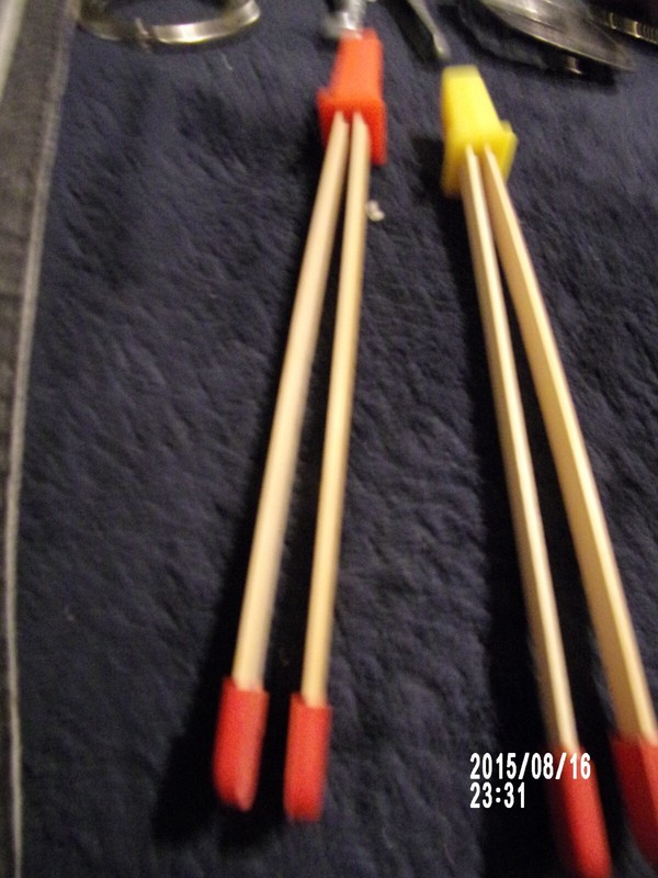 2 PCS Bamboo Print Developing Tongs Photo Studio Film Processing Photography