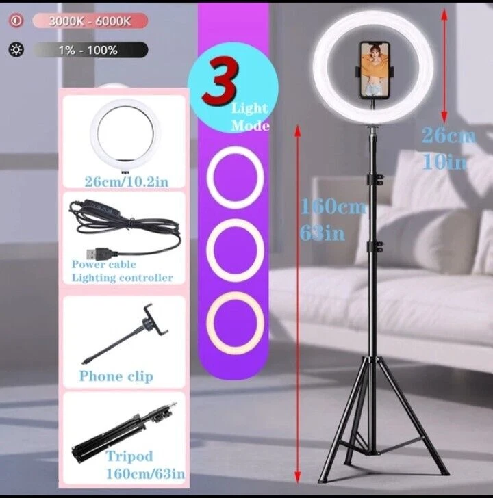 Selfie lamp sale