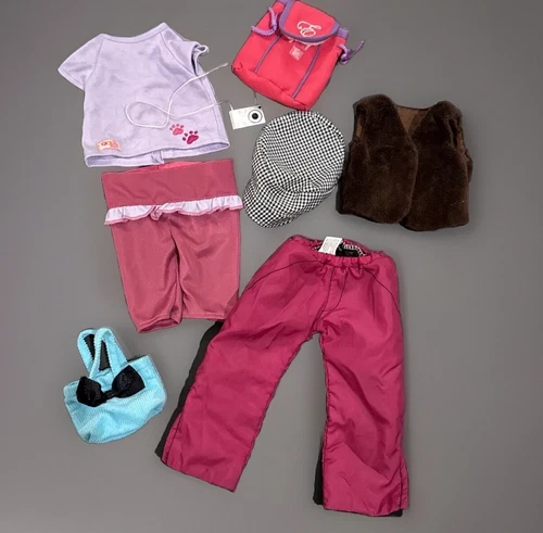 Our Generation 18” Doll Outfit Plus Other 18” Doll Clothes & Accessories 8pcs