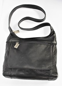 Vintage Tignanello Black Leather Hobo Purse Shoulder Bag Hipster Image Is Loading Vintage Tignanello Black Leather Hobo Purse Shoulder Bag