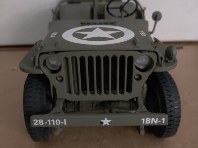 Danbury Mint 1:16 World War II WW2 Willy's Scout Jeep Replica